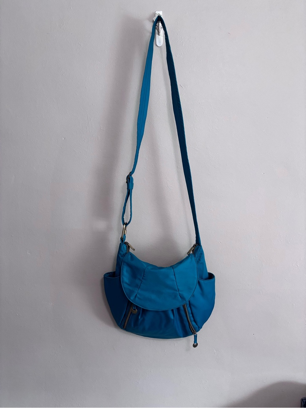 Teal Travelon Crossbody Shoulder Bag